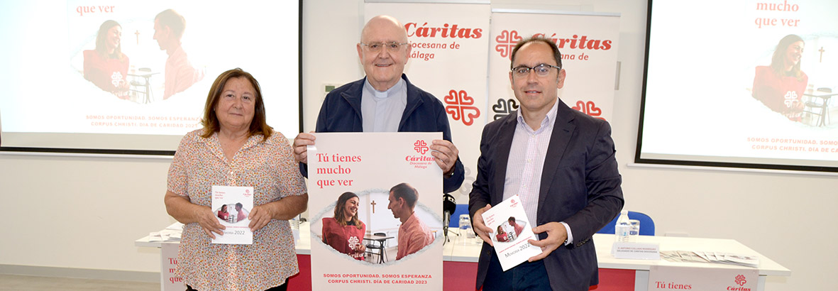 Cáritas Málaga Presenta Su Memoria 2022 Y La Campaña Tú Tienes Mucho Que Ver Diocesana De Málaga 7762